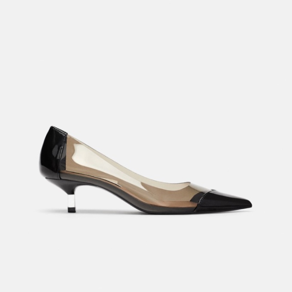 Zara vinyl court shoes - Picture 2 of 7